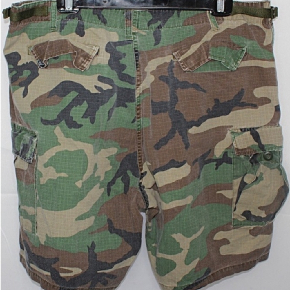 Army Fatigue Cargo Shorts Size 35in to 39in - Picture 3 of 7